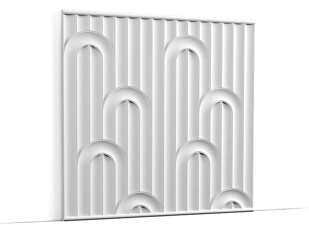 Valley Loop 3D Wall Panel by Orac (V212)